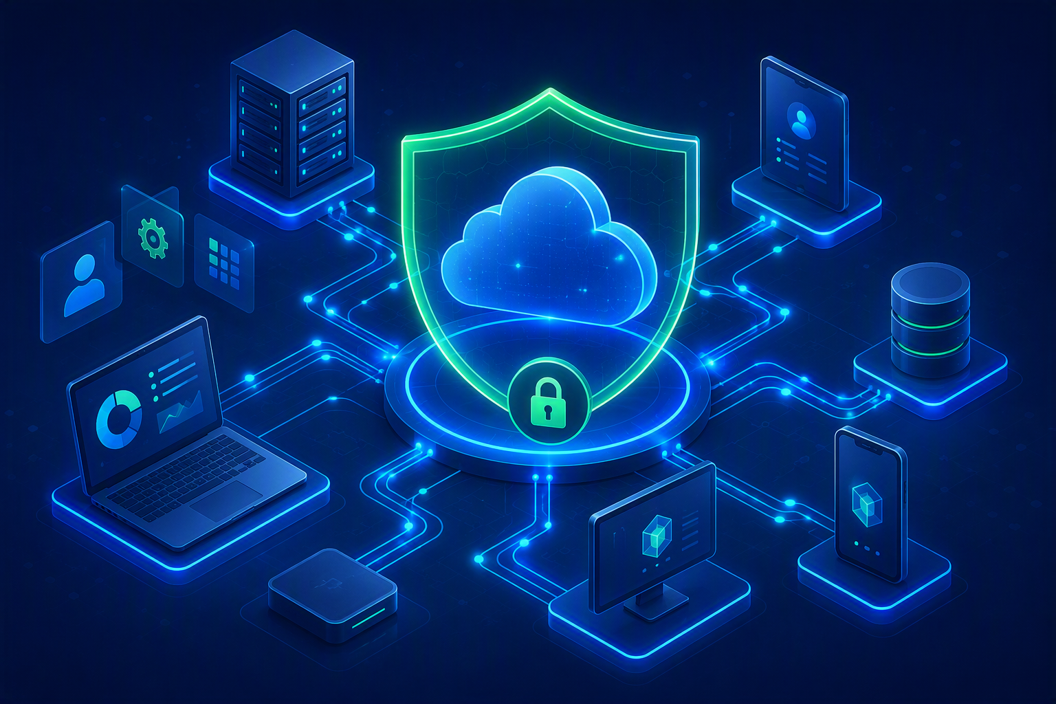 Secure Microsoft 365 Cloud Architecture Diagram